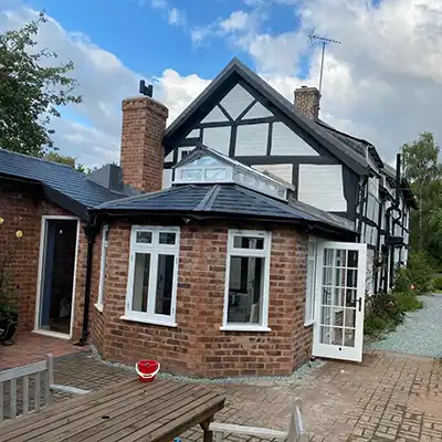 rear extension on pub
