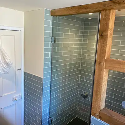 new shower
