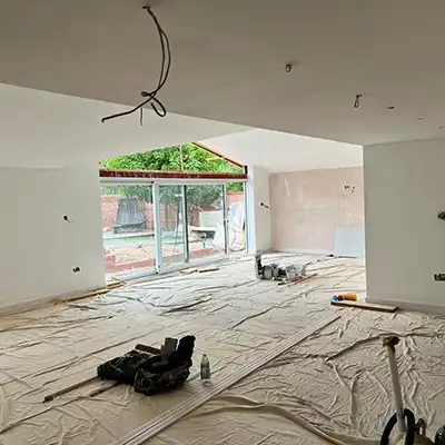 room being refurbished